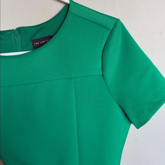 The Limited Emerald Green Sheath Midi Dress S Career Office - Picture 3 of 7